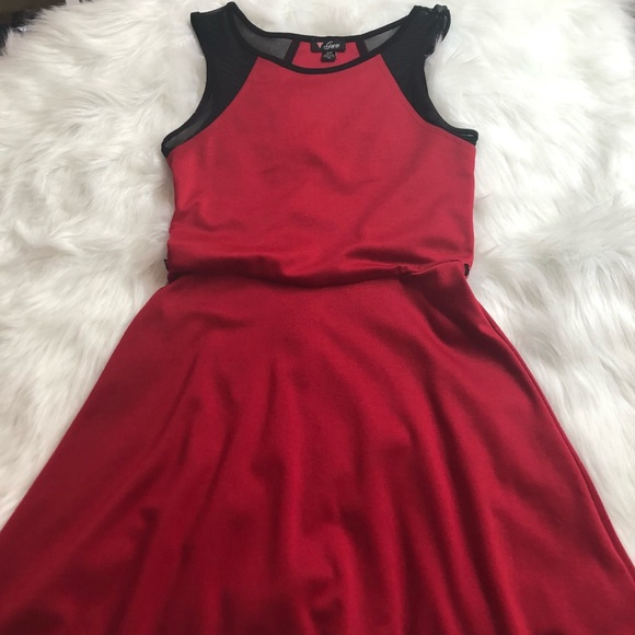 Guess Fit & Flare Scuba Dress - Picture 2 of 6